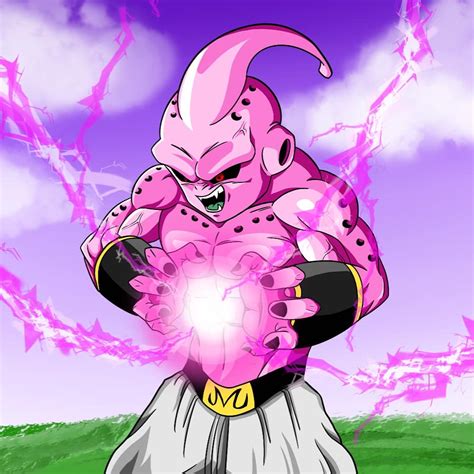 Kid Buu fanart I did : r/dbz