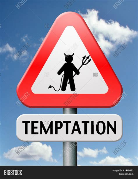 Temptation Resist Devil Lose Bad Image & Photo | Bigstock