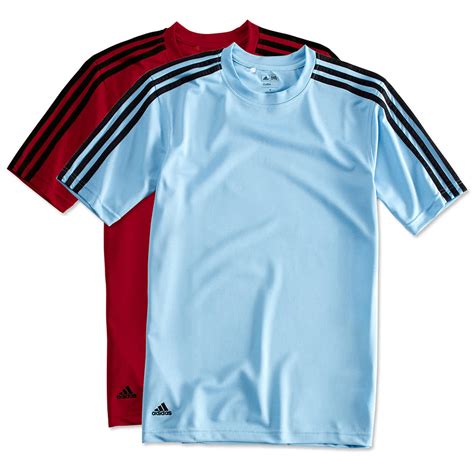 Custom Adidas Three Stripe Performance Shirt - Design Adidas Jerseys Online