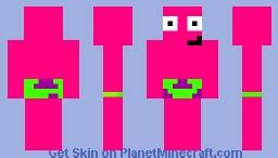 Patrick Star Minecraft Skin