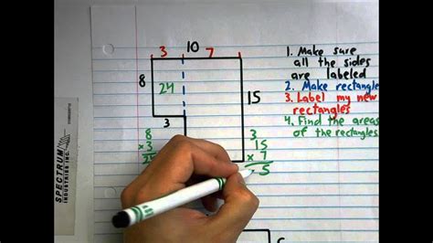 Calculating Area Of Irregular Rectangle