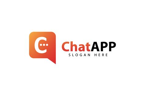 Chat App Logo Design Graphic by andreyachya11 · Creative Fabrica