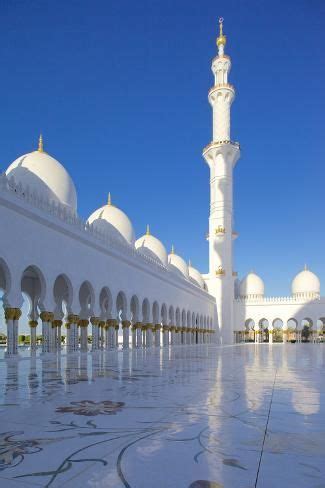 'Sheikh Zayed Bin Sultan Al Nahyan Mosque, Abu Dhabi, United Arab ...