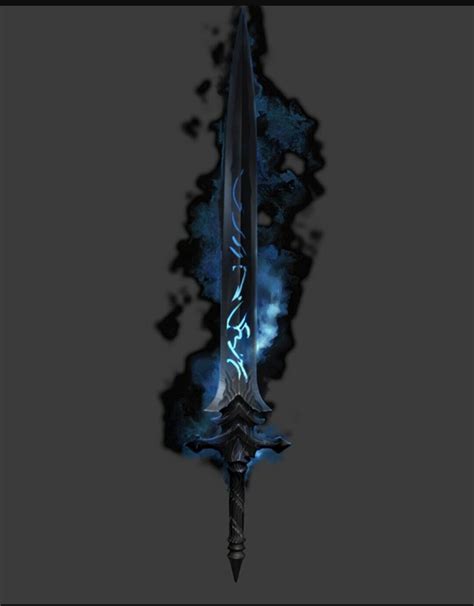 Void Sword Ninja Weapons, Anime Weapons, Armes Concept, Dungeons And Dragons, Espada Anime ...