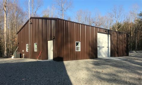 40x56x14 Steel Workshop & Garage In Virginia - Titan Steel Structures