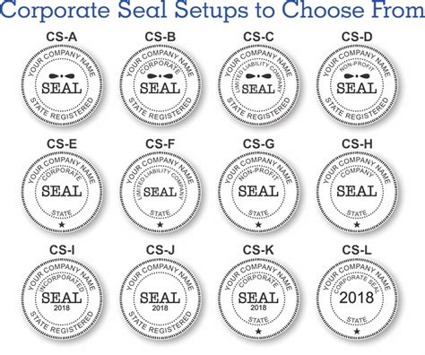 Corporate Seal Stamp Design | Arts - Arts