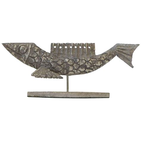 Abstract Fish Sculpture - 40 For Sale on 1stDibs