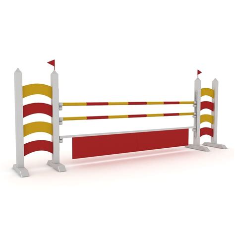 Horse Jumping Obstacles 3D model | CGTrader