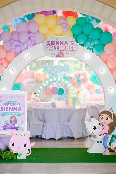 Sienna’s Adorable Gabbie’s Dollhouse Themed Party – 3rd Birthday | Party Doll Manila