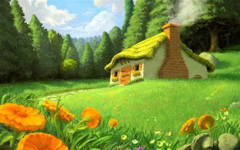 Forest Cartoon Wallpapers - Top Free Forest Cartoon Backgrounds ...