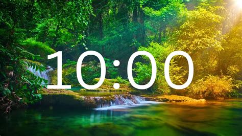 10 Minutes Timer With Relaxing Music - YouTube