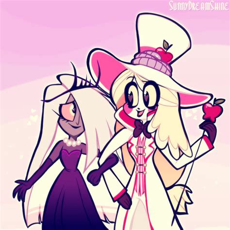 Hazbin Hotel - Vaggie and Charlie ~ by SunnyDreamShine on DeviantArt | Dibujos bonitos, Dibujos ...