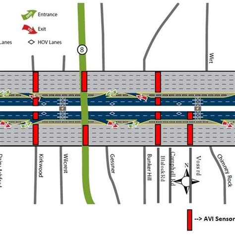 Katy Freeway Managed Lanes and Sensor Locations (www.katyfreeway.org ...