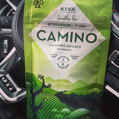 Edible Review: Camino Sparkling Pear Gummies by Kiva Confections - The ...