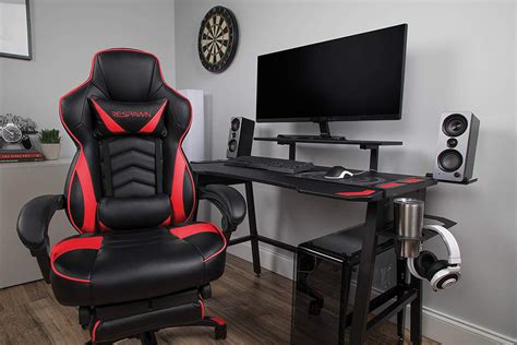 RESPAWN-110 Racing Style Gaming Chair, Reclining Ergonomic Leather - R ...