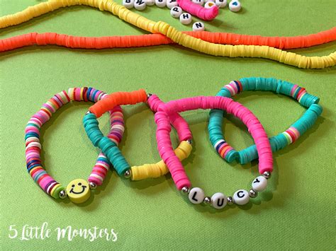 How to Make a Clay Bead Bracelet - Beaded Design