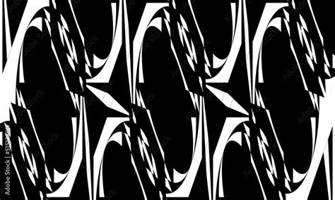 black and white wallpaper for design original optical illusion Stock ...