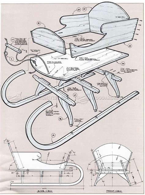 Santa Sleigh Blueprints