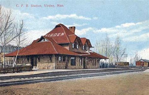 Railway stations in Virden Manitoba