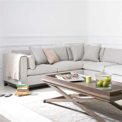 Montague Modern Corner Sofa | Handmade in London | Sweetpea & Willow