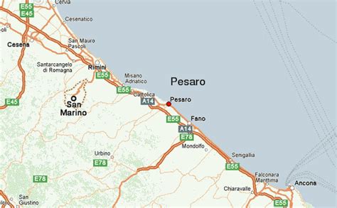 Pesaro Map