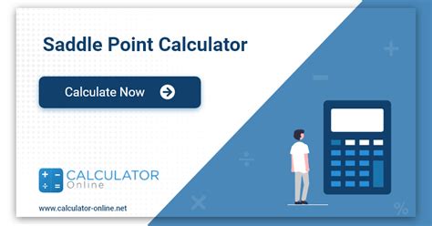 Saddle Point Calculator - Determine Saddle Point of A Function