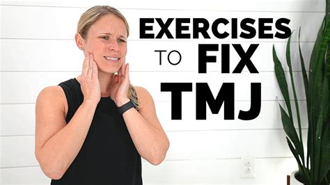 TMJ PAIN RELIEF EXERCISES | How to Cure TMJ Permanently - YouTube