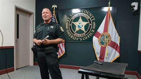 Newly-appointed St. Lucie County Sheriff Keith Pearson didn't plan to ...