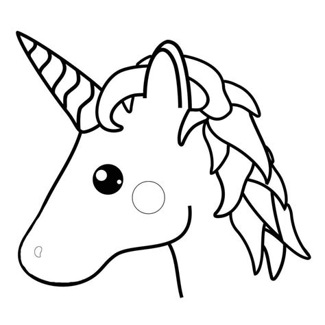 Free Printable Unicorn Head Template - Printable Templates