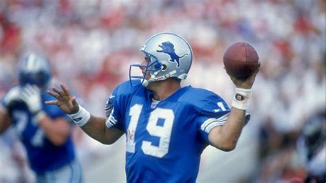 Former Quarterback Scott Mitchell #19 of the Detroit Lions | Nfl ...