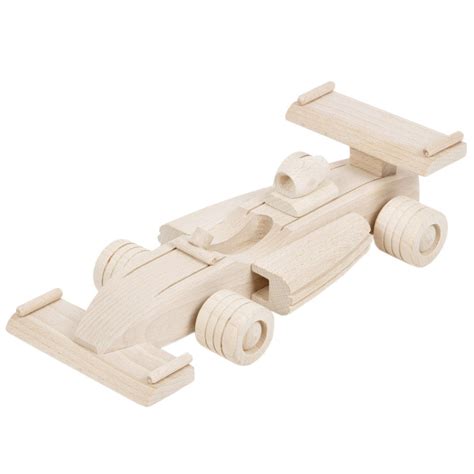 Wooden Racing Car Wooden F1 Natural Toy Eco Toy | Etsy