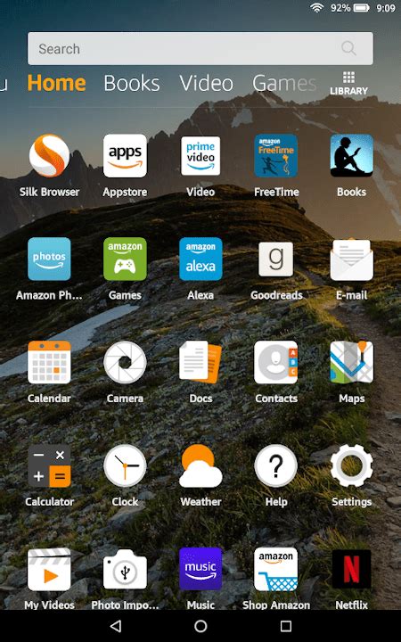 Cómo personalizar la pantalla de inicio de Amazon Fire