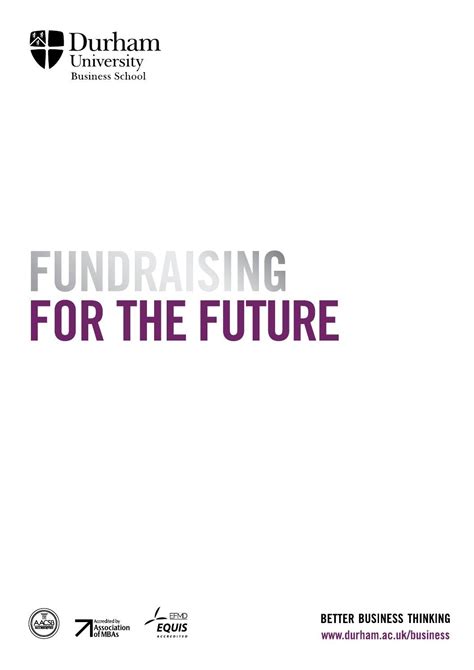 Durham University Business School - Fundraising for the future by Durham University Business ...