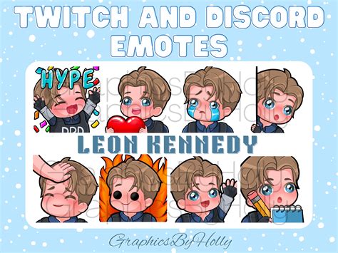 Leon Kennedy Emotes 8 Instant Download Resident Evil Dead by Daylight ...