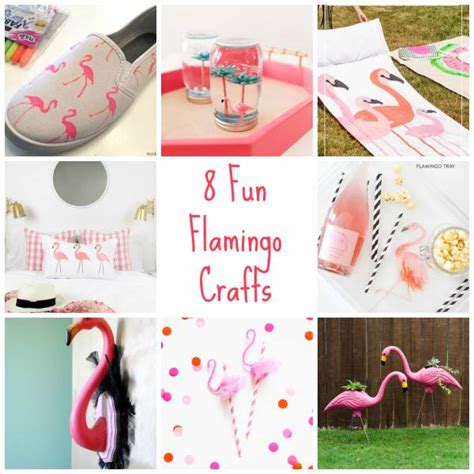 8 Fun Flamingo Crafts – Home and Garden