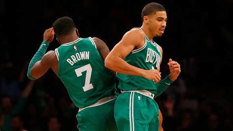 Jayson Tatum and Jaylen Brown pay homage to Celtics legends at Team USA training camp