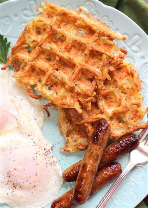 Hash Brown Waffles (Potatoes in Your Waffle Iron!) – Palatable Pastime ...