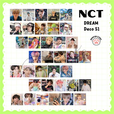 Jual Stiker Deco Kpop Nct Dream Cute Lucu Aesthetic Sticker Mail Sellkor Chromo Murah ...