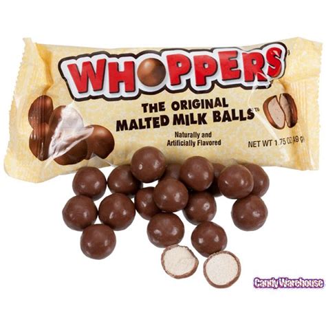 Whoppers Candy 1.75-Ounce Packs: 24-Piece Box