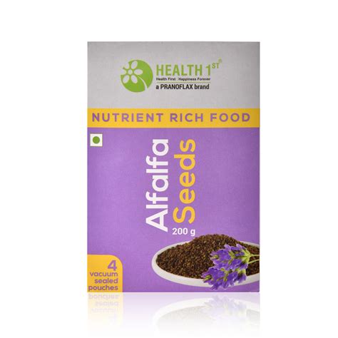 Health 1st Alfalfa Seed - Order Your Healthy Choice Today