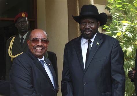 Sudan President Omar al-Bashir in Talks with Salva Kiir