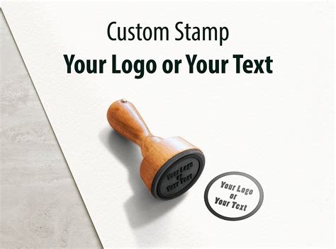 Buy Custom Logo Stamp, Custom Artwork Stamp, Stamp Logo, Company Stamp, Business Stamp ...