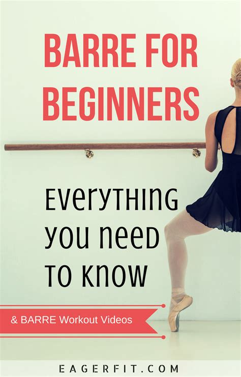 Barre For Beginners – Everything You Need to Know | Barre workout, Workout for beginners, Core ...