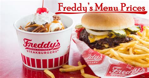 Freddys Menu Prices - Get Classic American dining experience