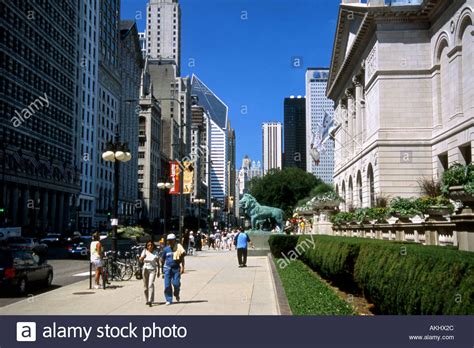 Chicago s Michigan Avenue Stock Photo - Alamy