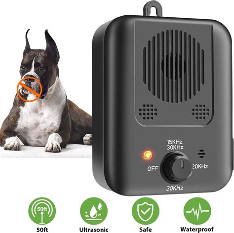 Bark Control Device Ultrasonic Anti Barking Dog Deterrent Indoor Outdoor Dogs | eBay