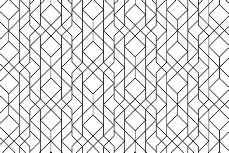 12 Linear Geometric Patterns - Part 1 Graphics - YouWorkForThem