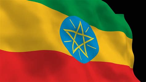 National Flag. ETH Ethiopia. Stock Footage Video 678529 - Shutterstock