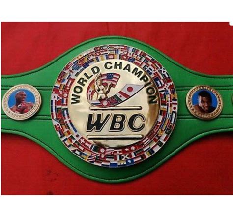 WBC World Championship Title Belt World Boxing Council Full | Etsy