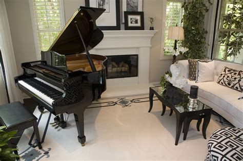 Grand Piano in Living Room (Design Guide)